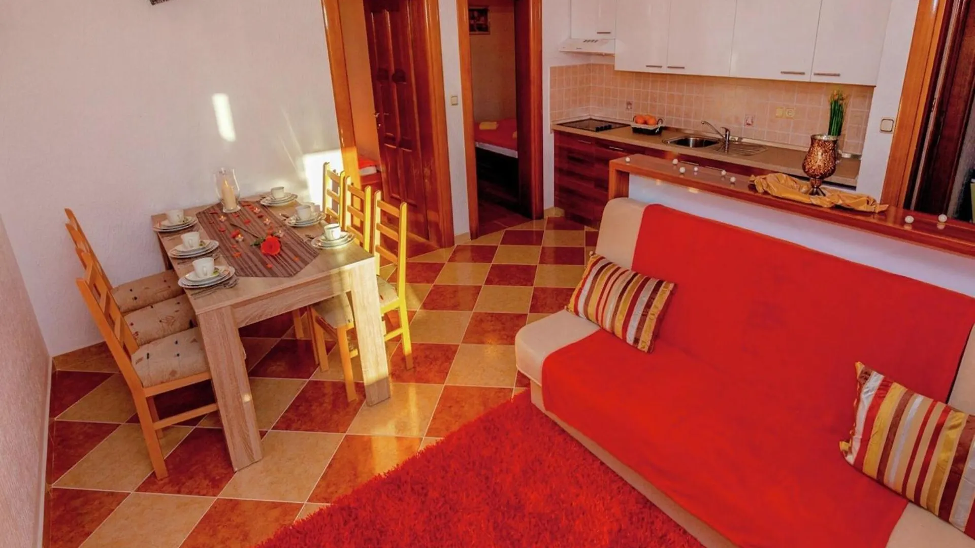 Spacious Apartment In Dramalj With Swimming Pool