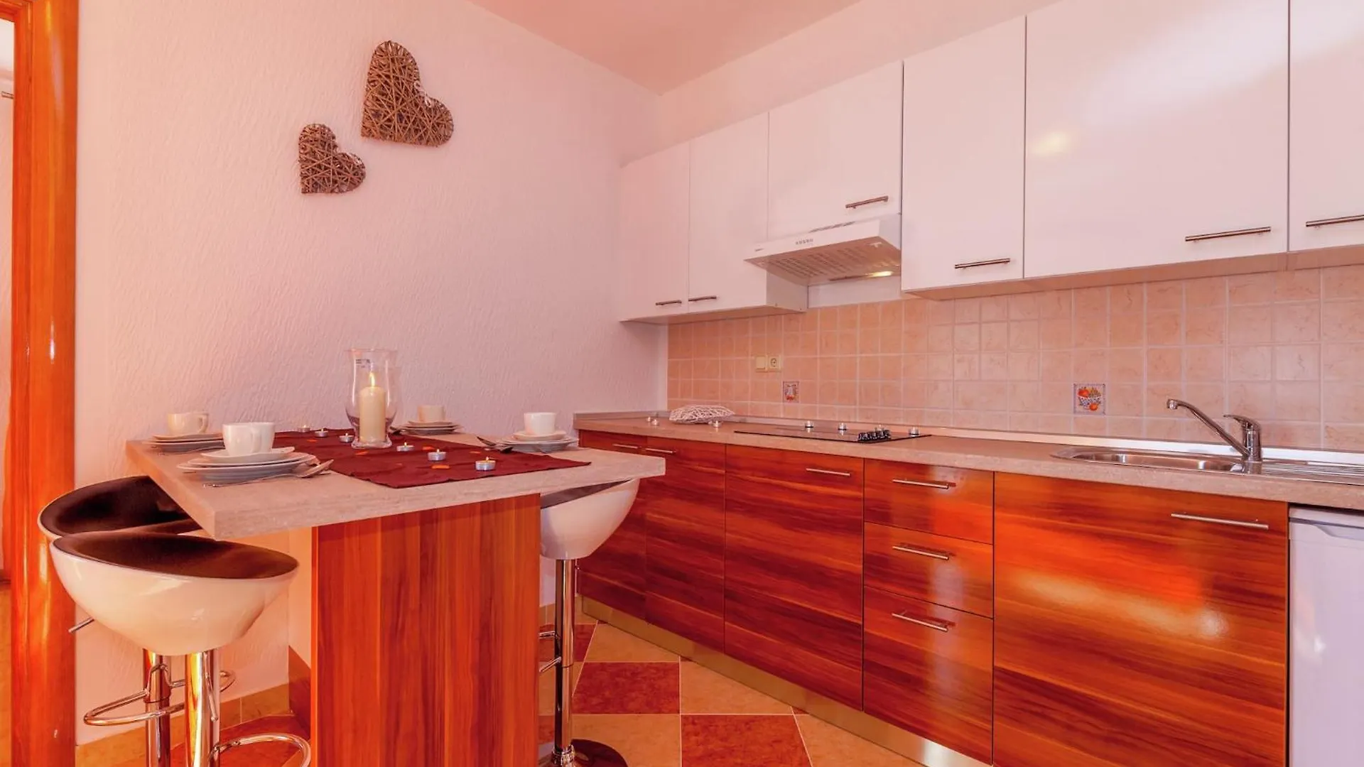 Spacious Apartment In Dramalj With Swimming Pool